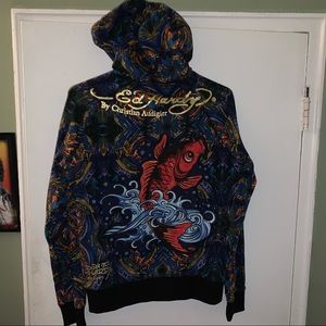 Ed Hardy zip Hoodie